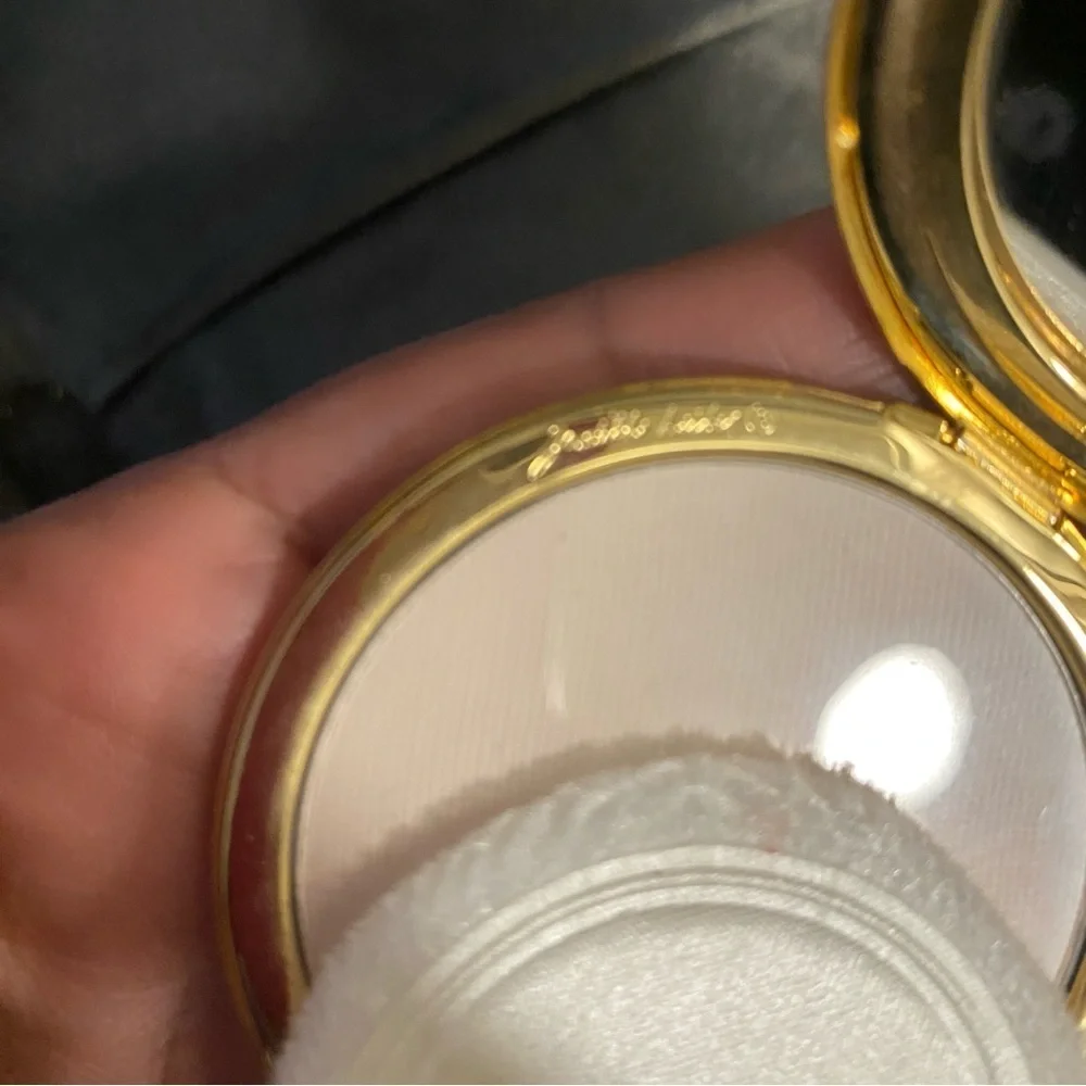 NIB Vintage and Rare Judith Leiber Compact Mirror Swarovski Crystals with Powder